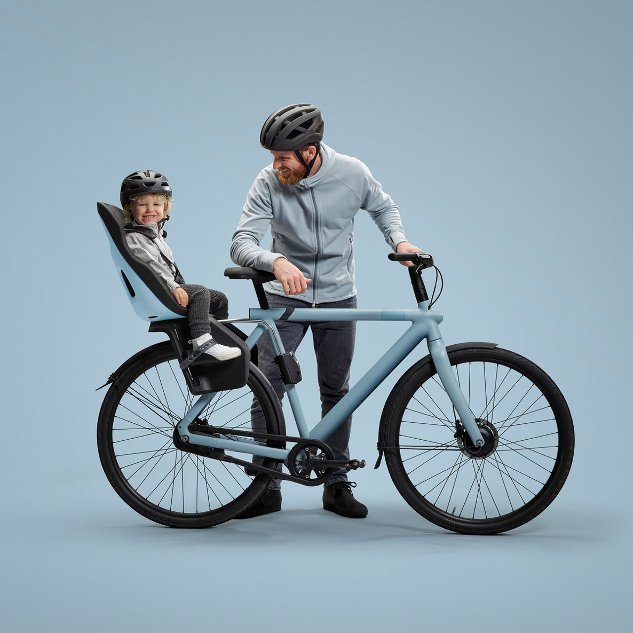 Thule Yepp Nexxt 2 Maxi Black Frame Mount Child Seat - Bikebug