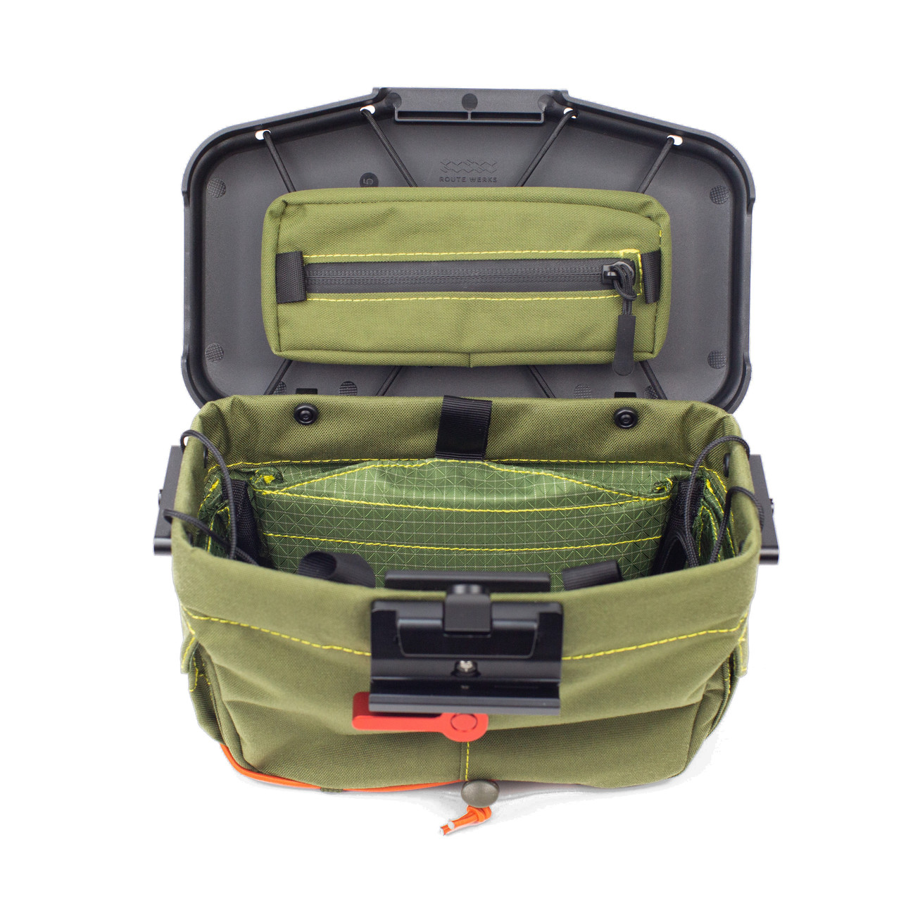 Route Werks The Handlebar Bag Olive - Pushys