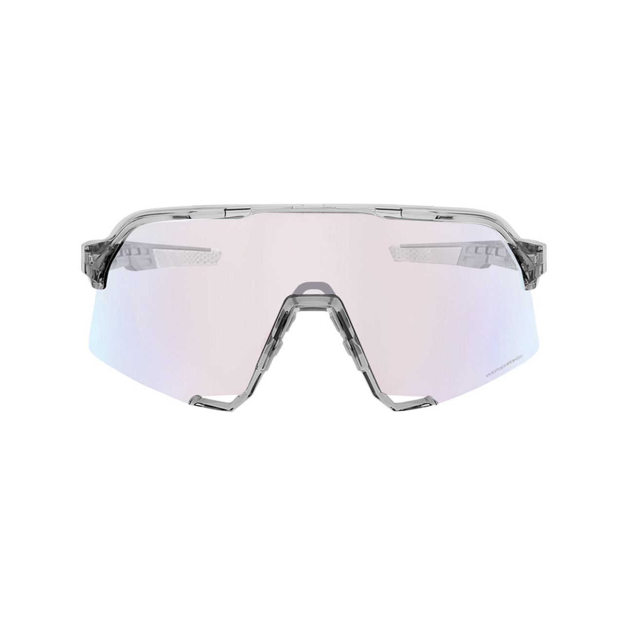 100% S3 Sunglasses Polished Trans Grey Rose Gold