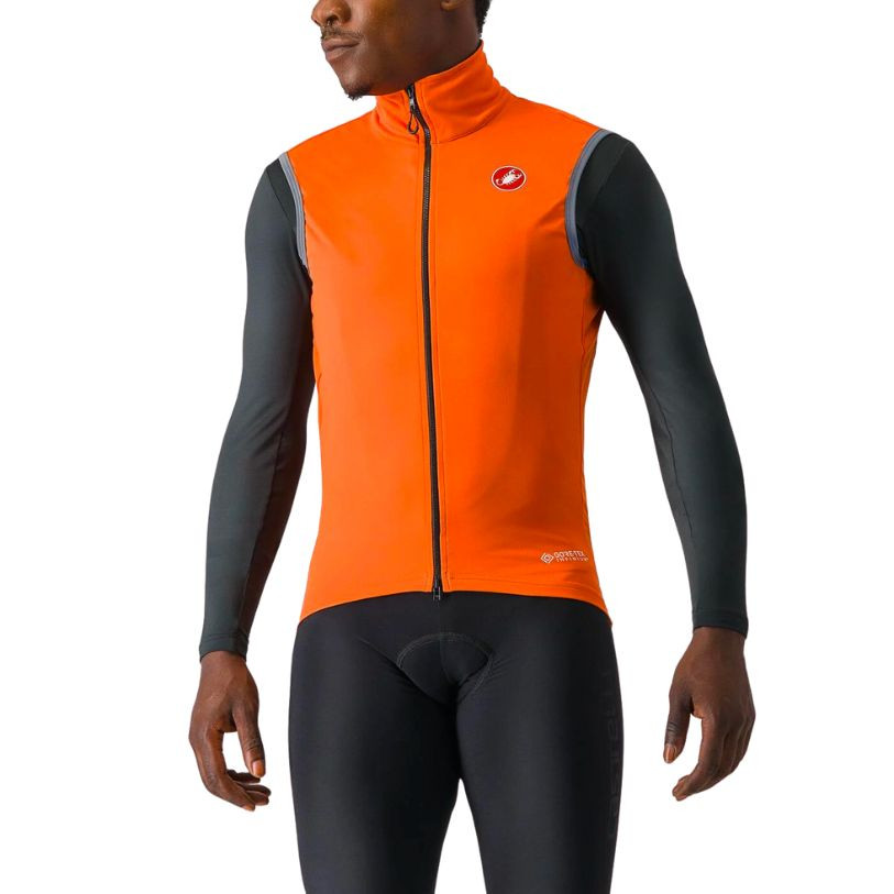 Castelli Perfetto RoS 2 Vest Brilliant Orange - Pushys