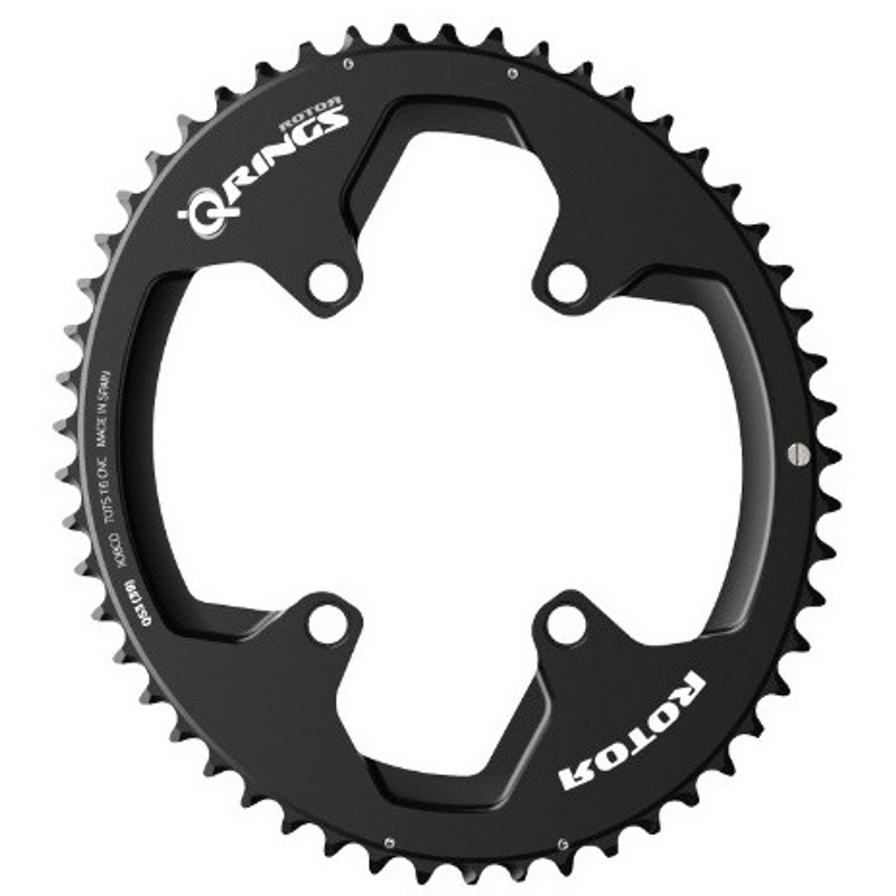 Rotor Q Ring 12/11 BCD110 54T Aero Outer Chainring (For 42T