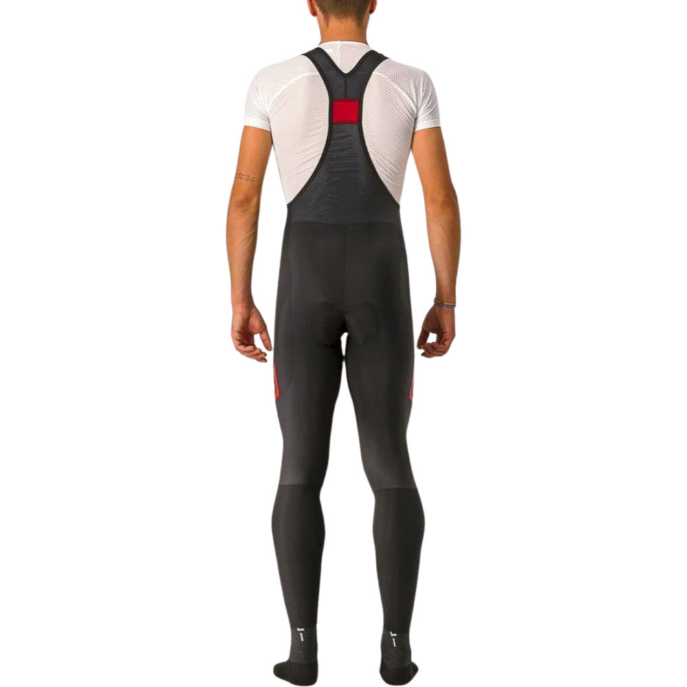 Castelli Velocissimo 5 Bibtight Black/Red Reflex - Bikebug