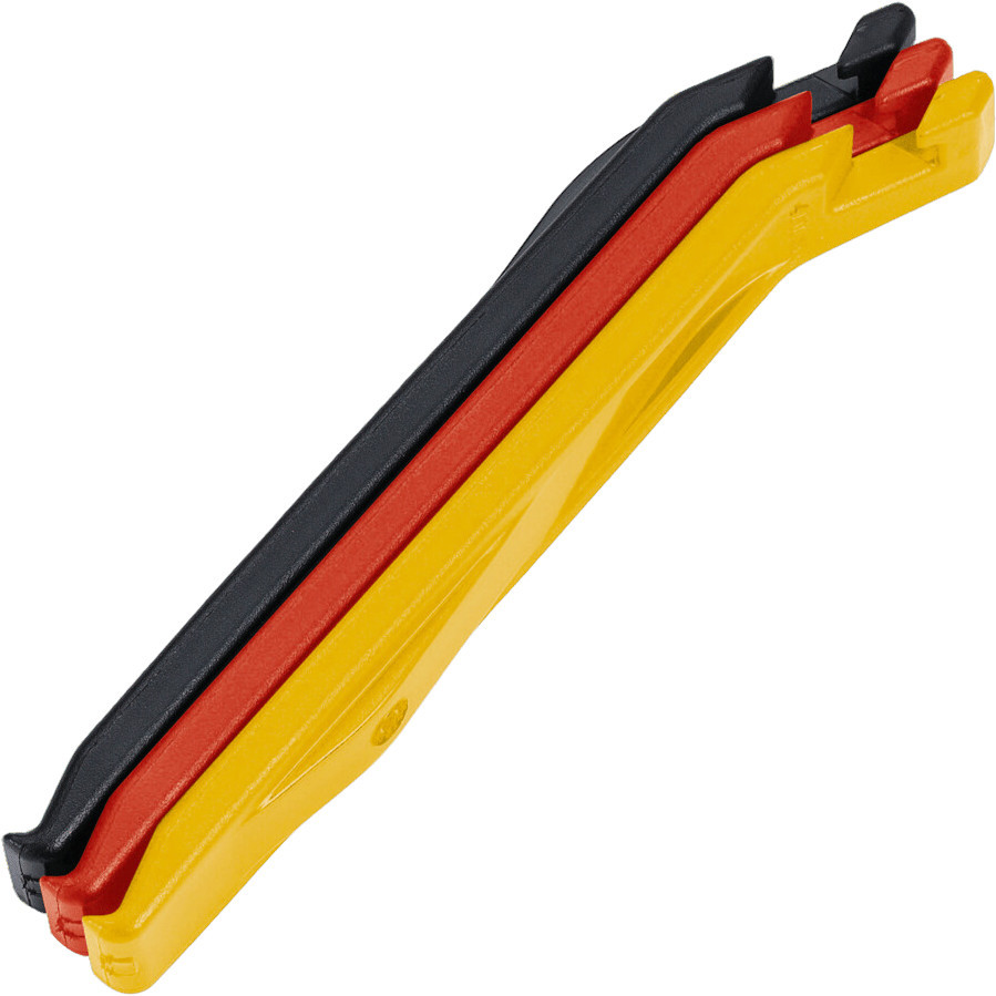 BBB BTL-81 EasyLife Tyre Levers 3 Pack Black/Red/Yellow - Bikebug