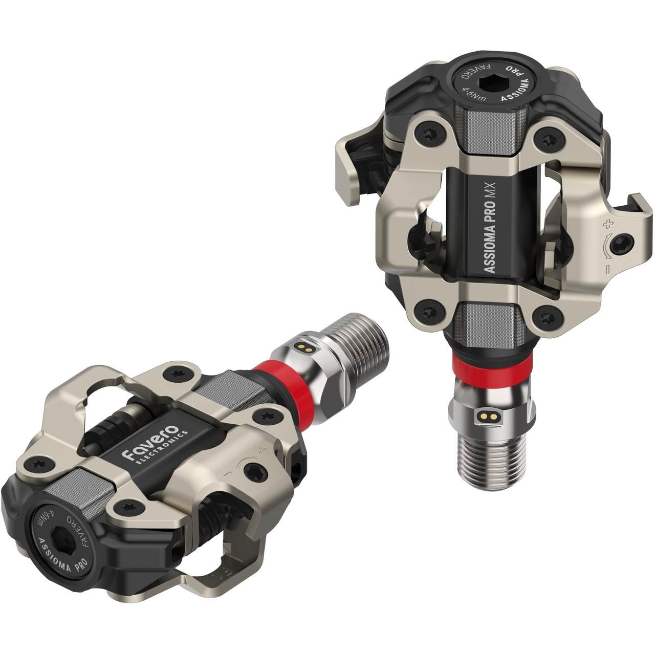 Favero Assioma Pro MX-2 Dual Side Power Pedals Pushys