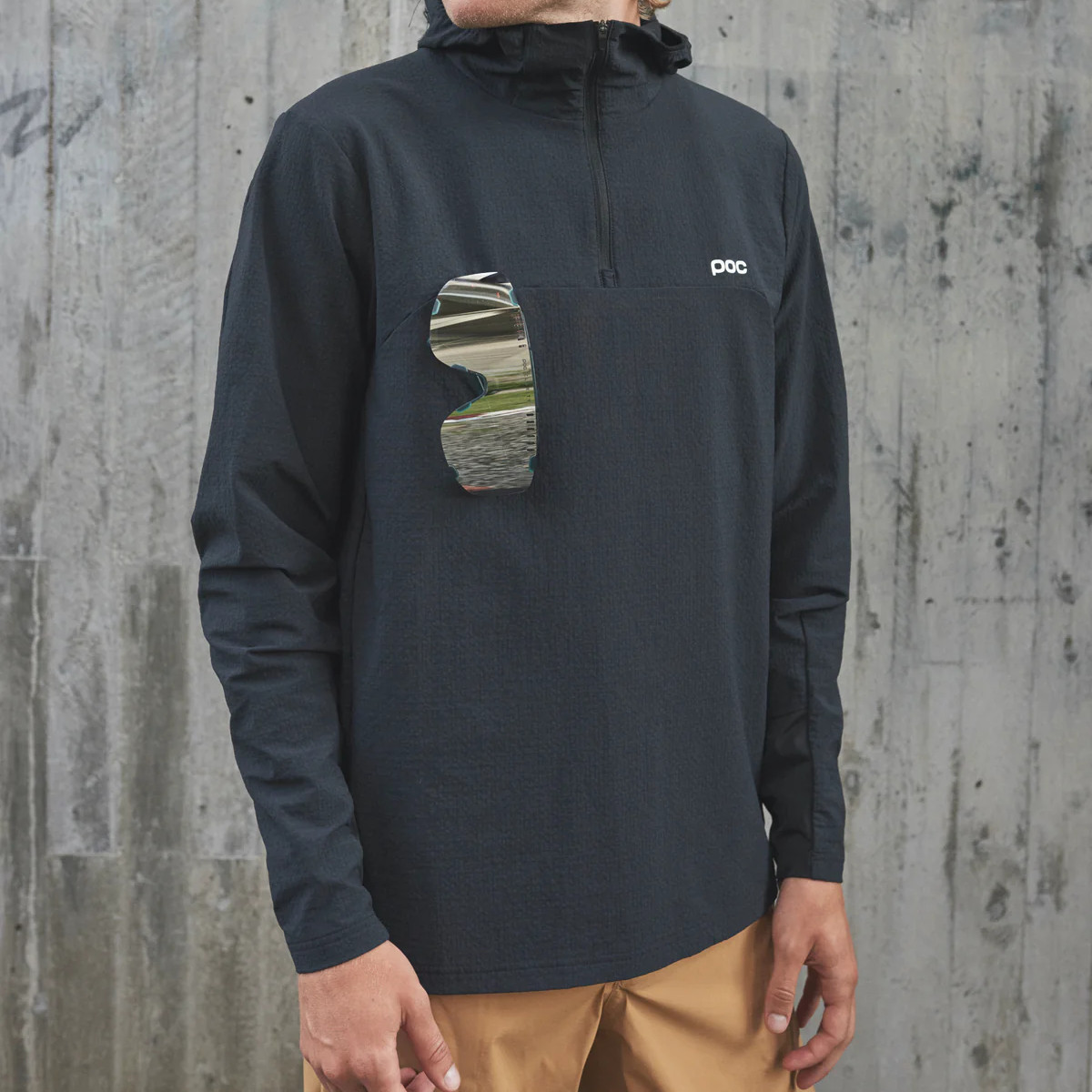 POC Mantle Thermal Hoodie Uranium Black Pushys