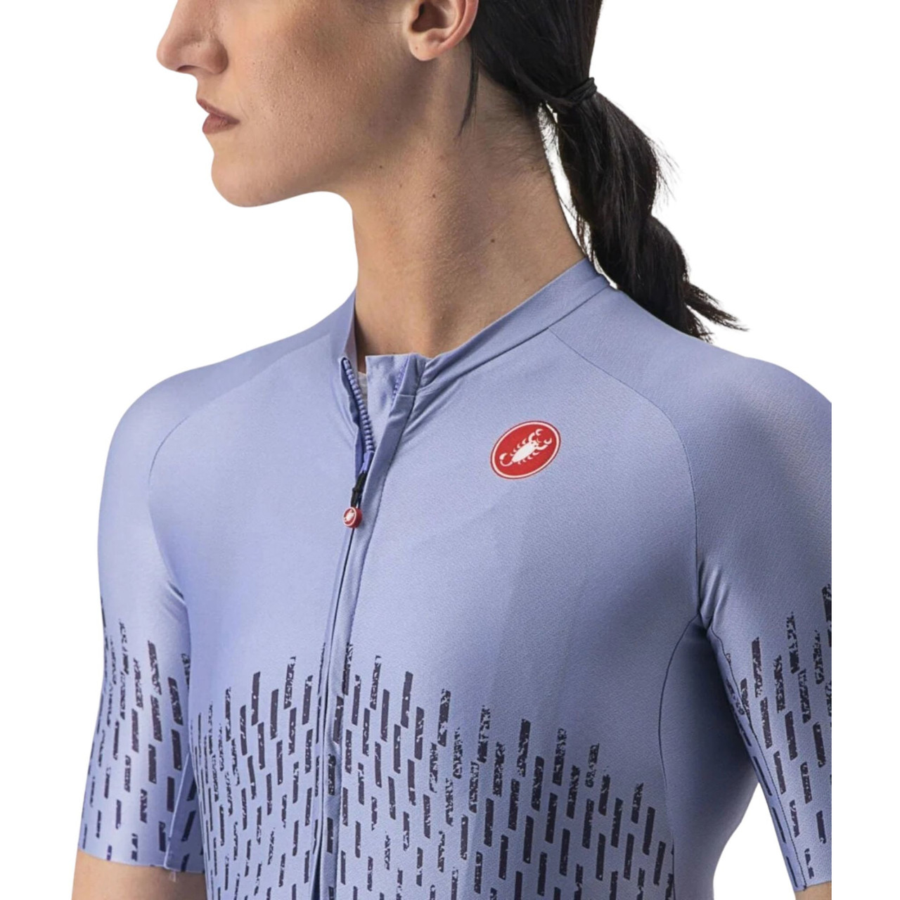 Castelli Aero Pro Jersey Womens Violet Mist - Pushys
