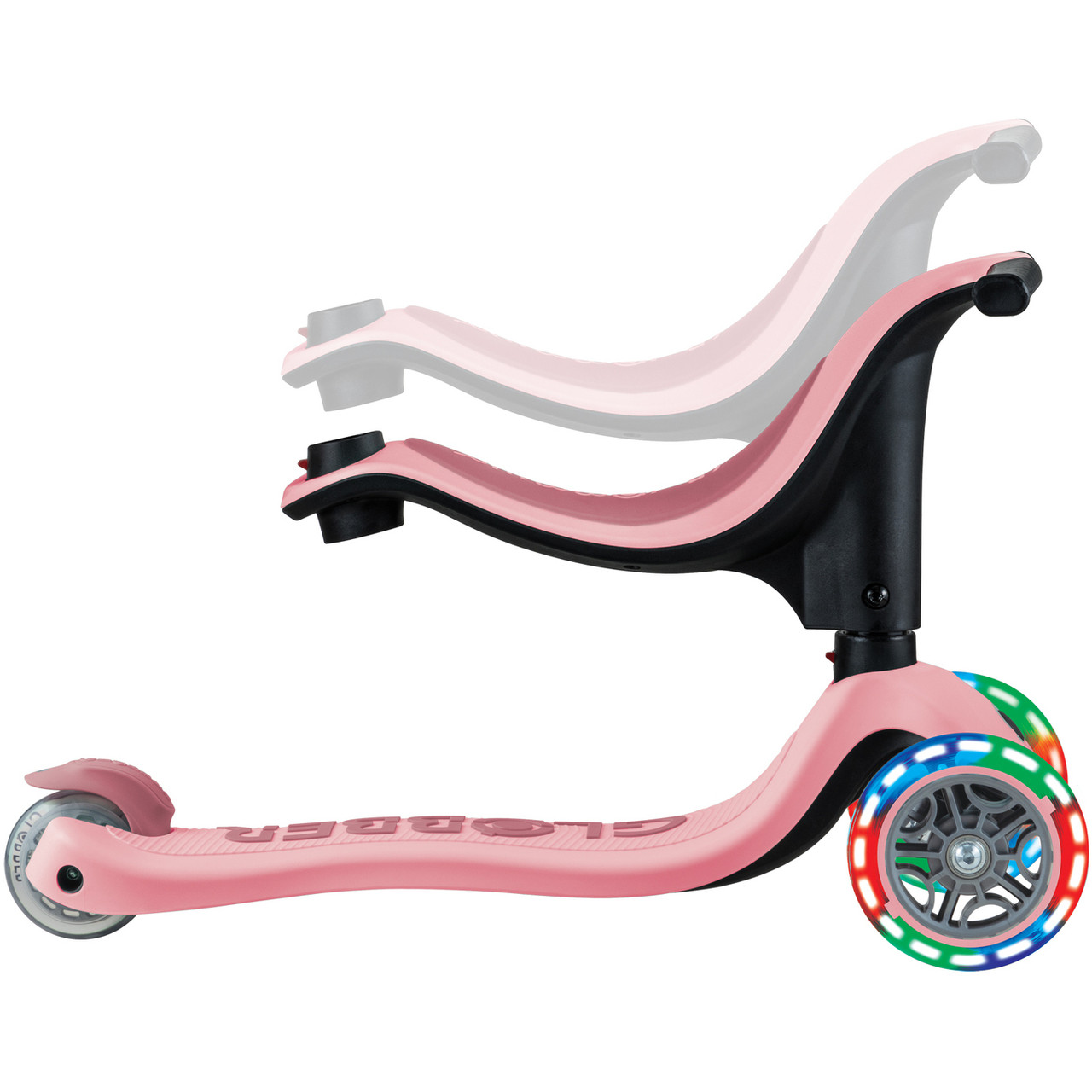 globber go up ピンク Eco-Friendly Scooter: JUNIOR FOLDABLE LIGHTS ECOLOGIC – Globber