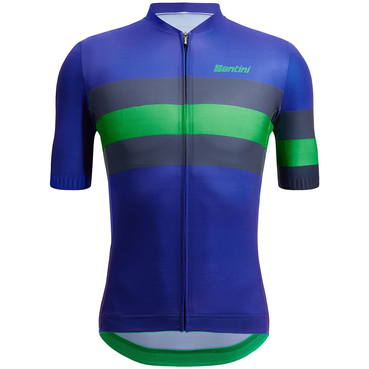 Santini Eco Sleek Bengal Jersey Nautica Blue - Bikebug