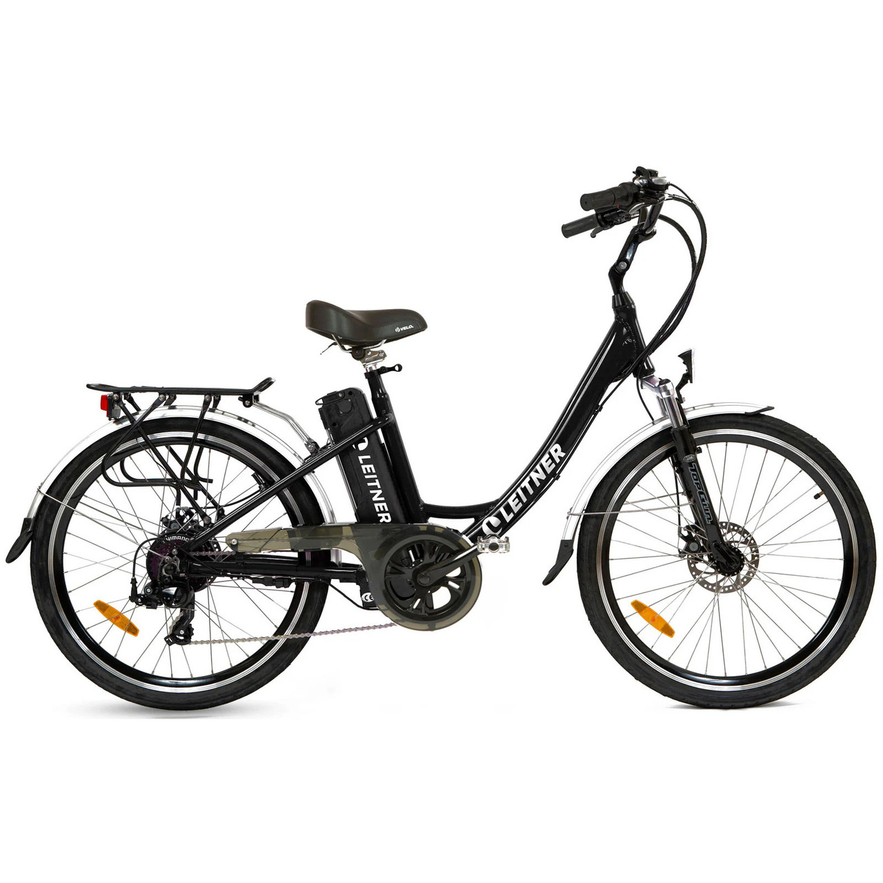 leitner electric folding bicycle Aria Mountain Bike Folding Electric Bike