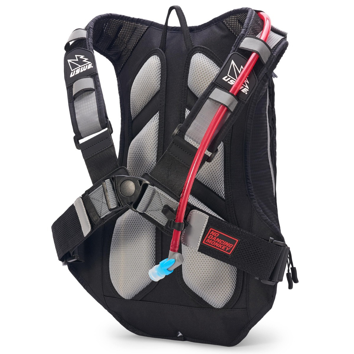 USWE Airborne 15L Black/Grey MTB Hydration Pack - Pushys