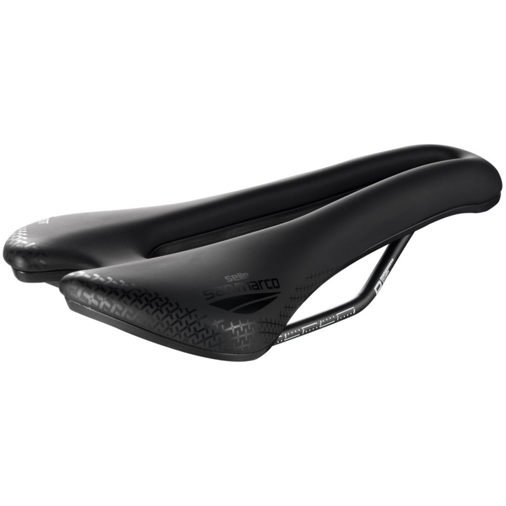 Selle San Marco Aspide Short – Noire, 139mm, Ouverte, Pour Vélo Route Course