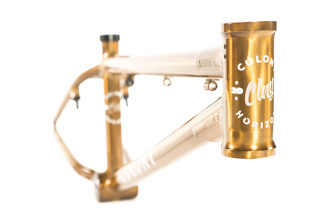 Colony Horizon 18 Inch Alloy BMX Frame Gold - Pushys