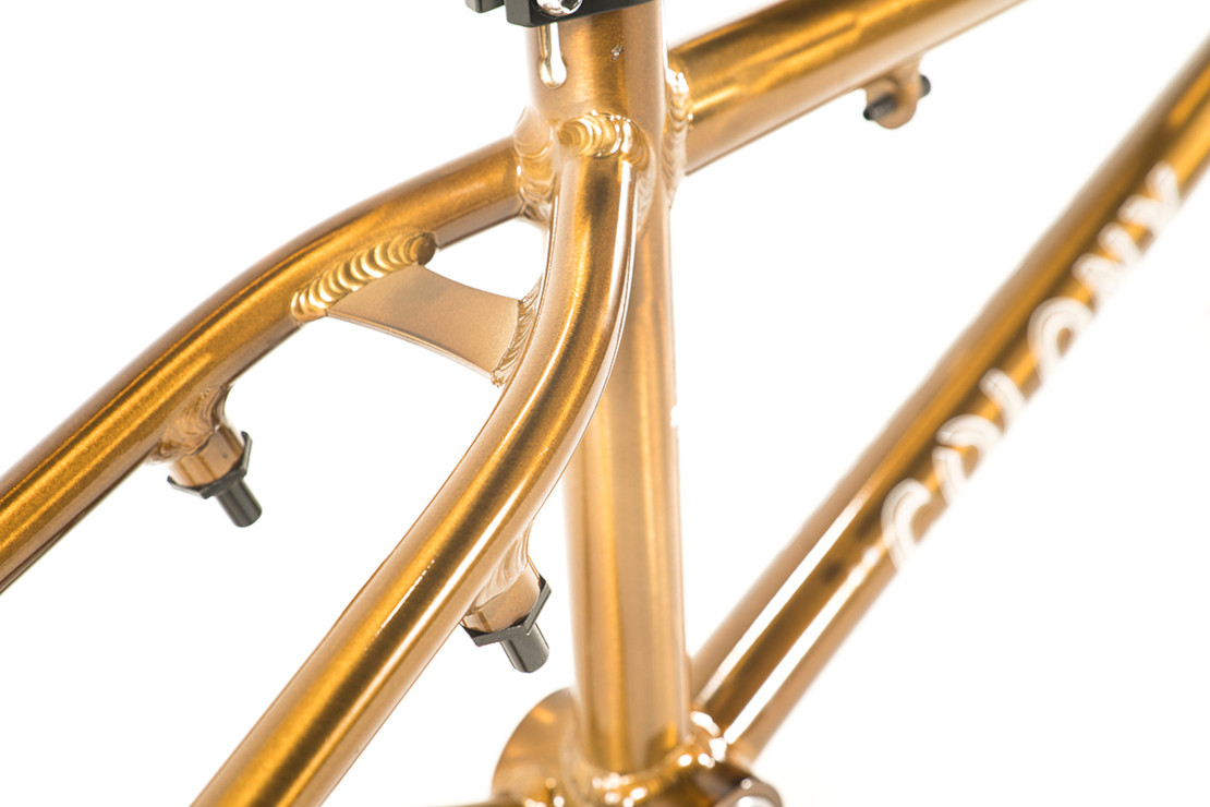 Colony Horizon 18 Inch Alloy BMX Frame Gold - Pushys