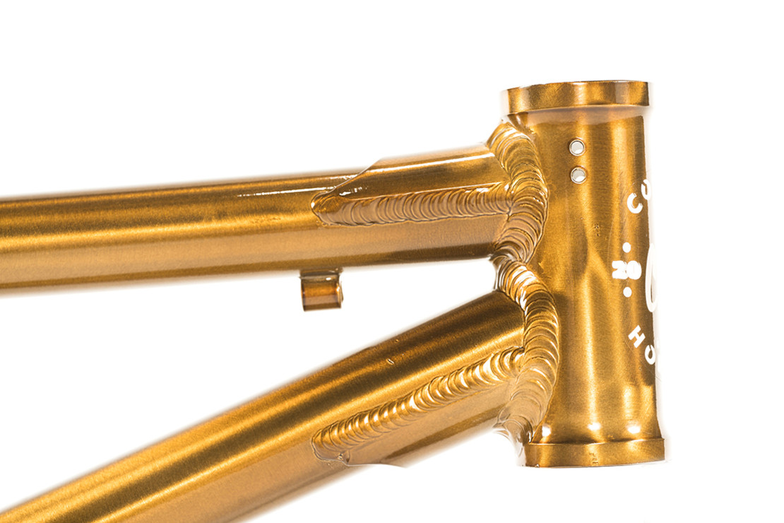 Colony Horizon 18 Inch Alloy BMX Frame Gold - Pushys