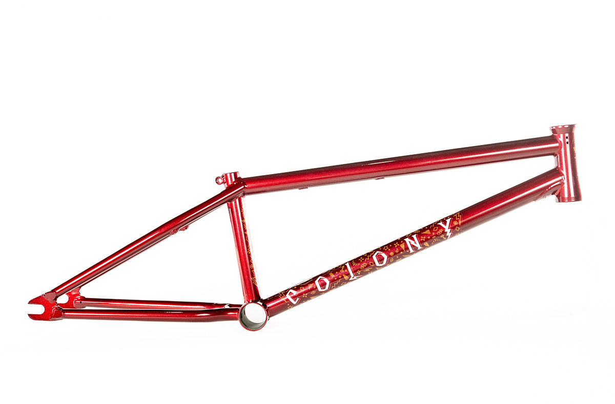 Colony Rico Frame Colony Rico BMX Frame Candy Red - Pushys