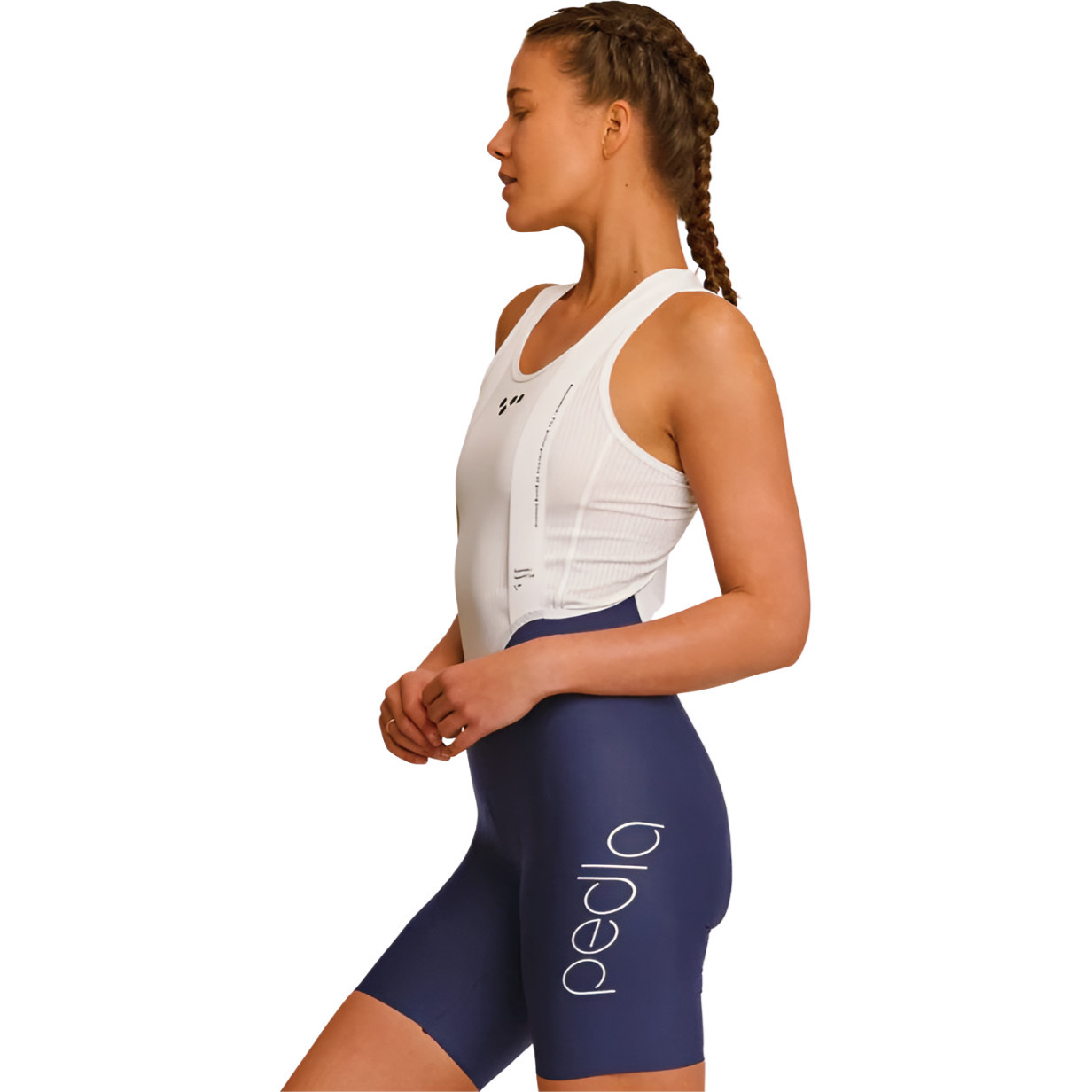 Pedla Essentials Womens Superfit 2.0 Bib Short Navy - Bikebug