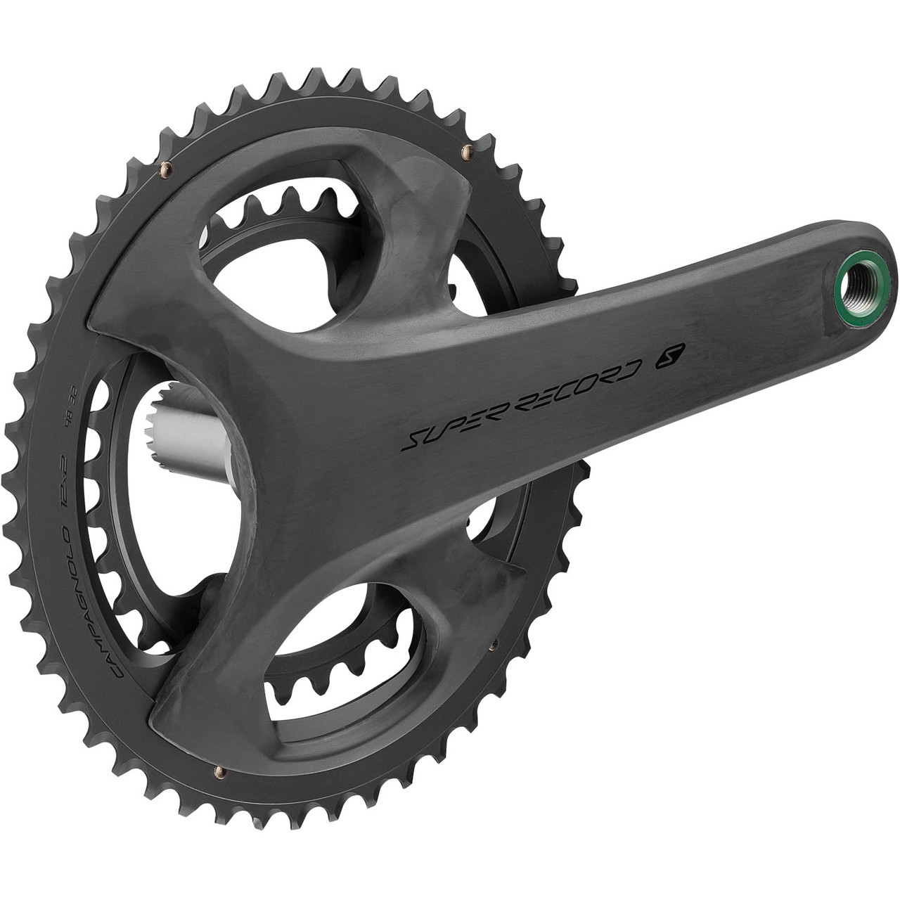 新品！165mm CAMPAGNOLO Record 12s 53-39t Amazon.com : Campagnolo Super Record Wireless Crankset - 165mm, 12