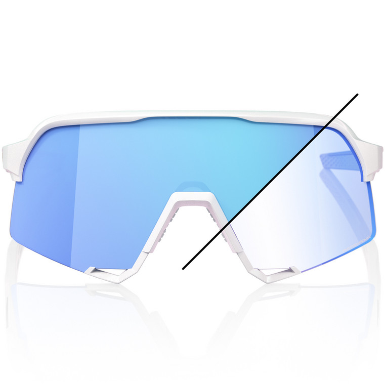 限定モデル ＊正規品＊ 新品 100% S3 Bastille LE レンズ 100% S3 Bastille LE Blue Mirror Photochromic - Pushys