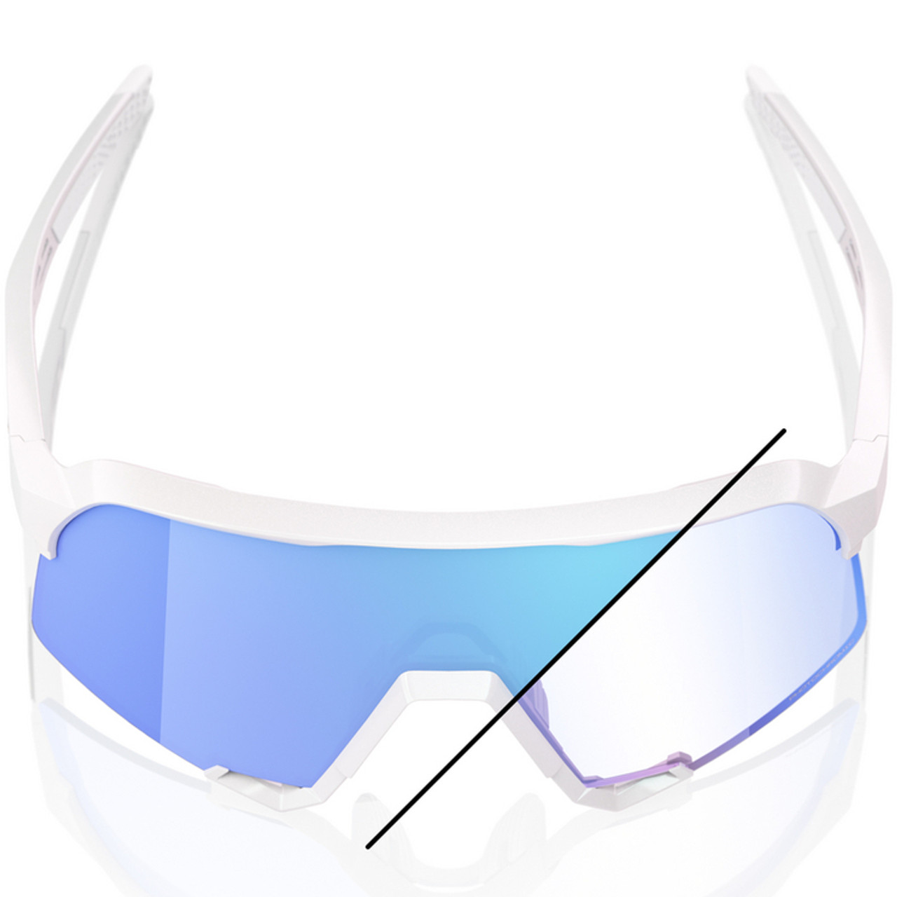 限定モデル ＊正規品＊ 新品 100% S3 Bastille LE レンズ 100% S3 Bastille LE Blue Mirror Photochromic - Pushys