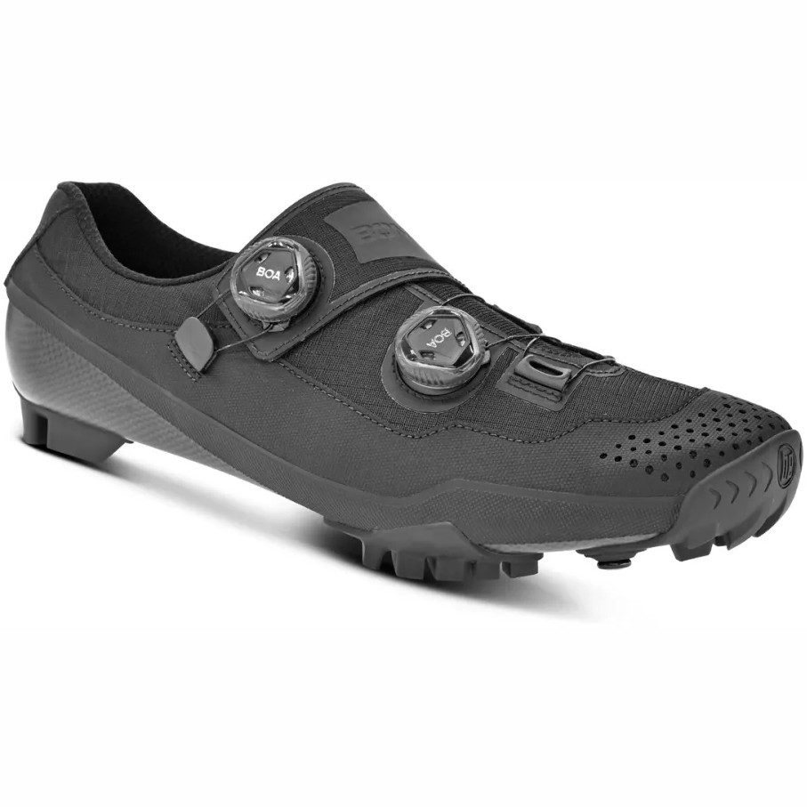 Bont Riot G Gravel Shoes Black Wide Fit Pushys