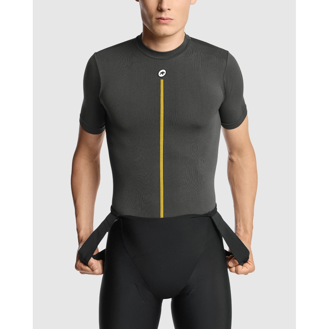 Assos Spring/Fall SS Base Layer P1 Grey - Pushys
