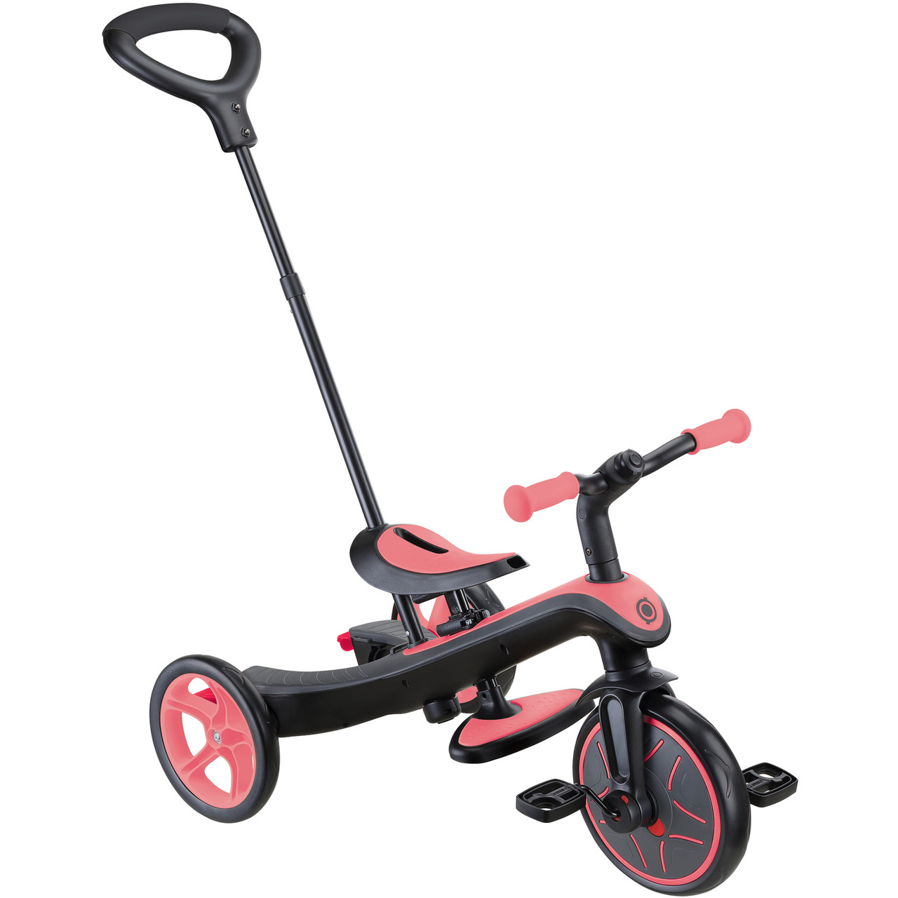 GLOBBER EXPLORER TRIKE 4in1 サンシェード付きピンク Globber Explorer Trike 4in1 Pink - Pushys