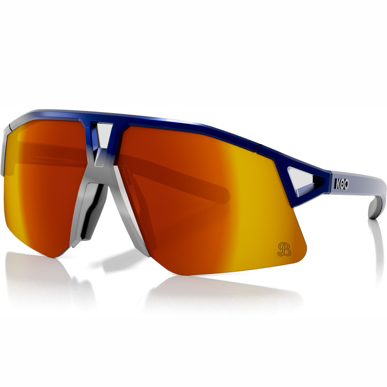 KOO Hype Team RedBull-BORA-Hansgrohe Blue/Silver W/Red Mirror Lens