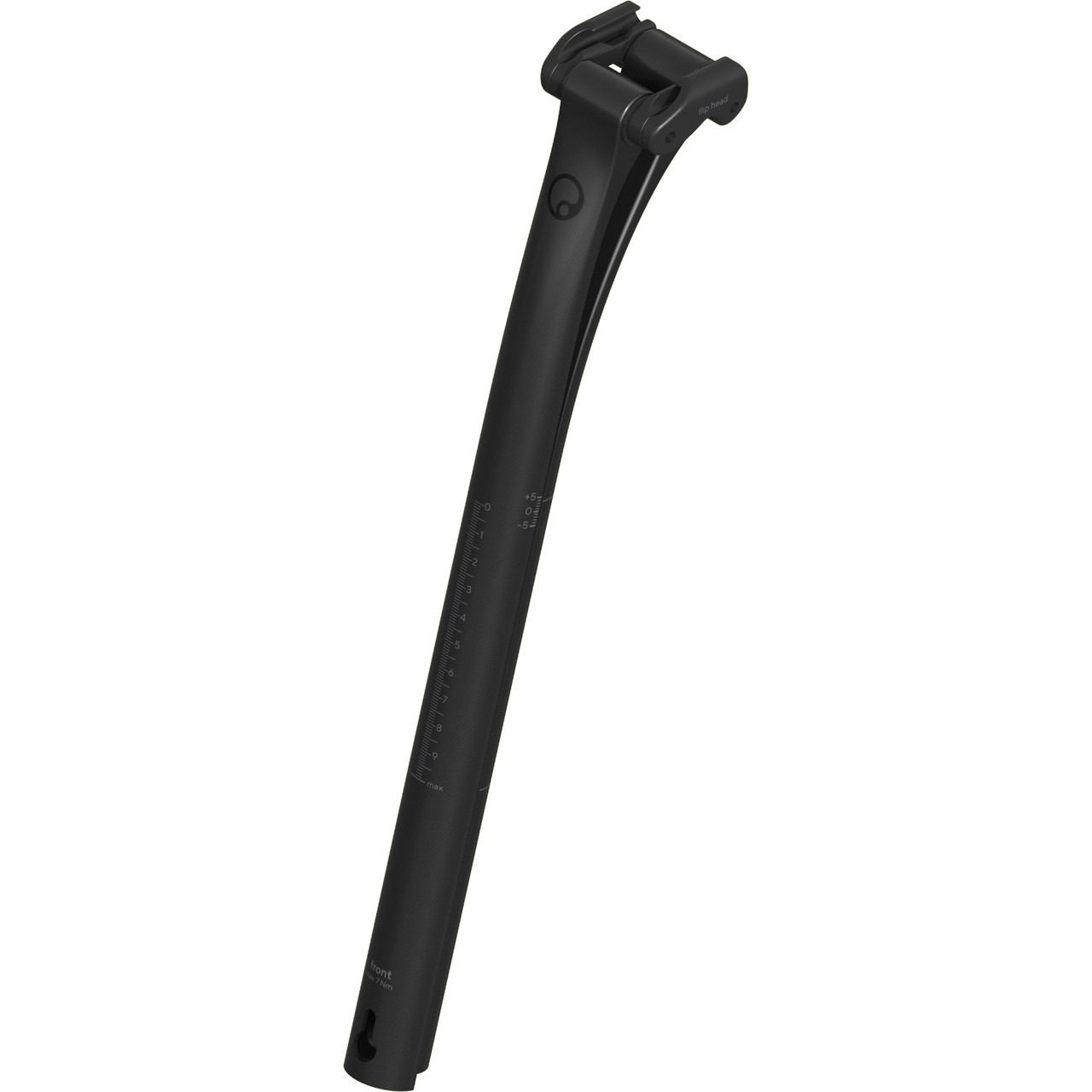 Ergon CF Allroad Pro Carbon Seatpost – 27.2mm, Setback, 345mm, Black