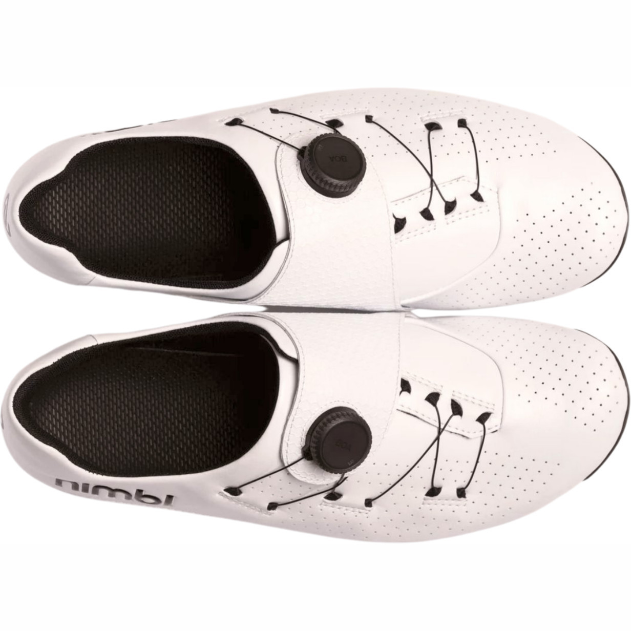 Nimbl Feat Ultimate Glide Road Cycling Shoe White - Bikebug