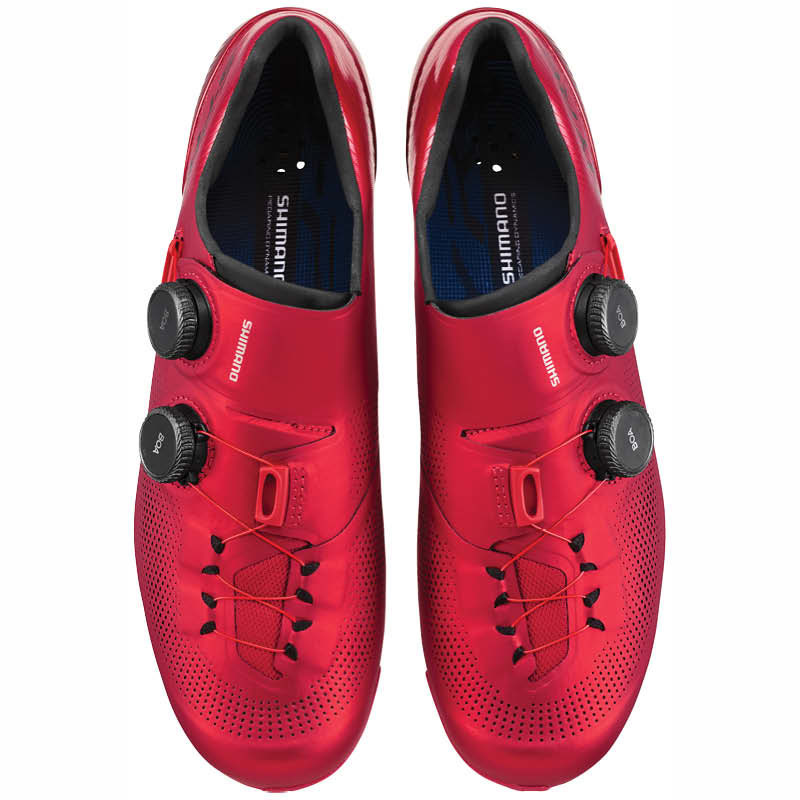 Shimano SH-RC903 S-Phyre Road Shoes Red E-Width - Pushys - Pushys