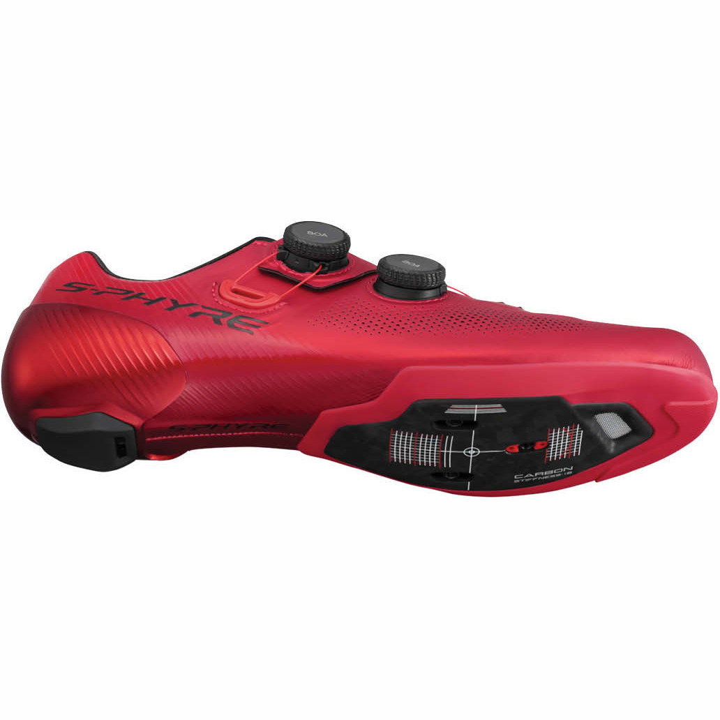 Shimano SH-RC903 S-Phyre Road Shoes Red E-Width - Bikebug - Bikebug