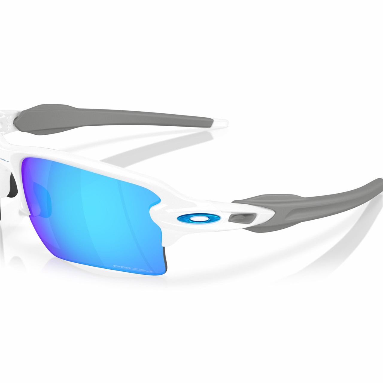 Oakley Flak 2.0 XXL White W/ Prizm Sapphire Lens - Pushys