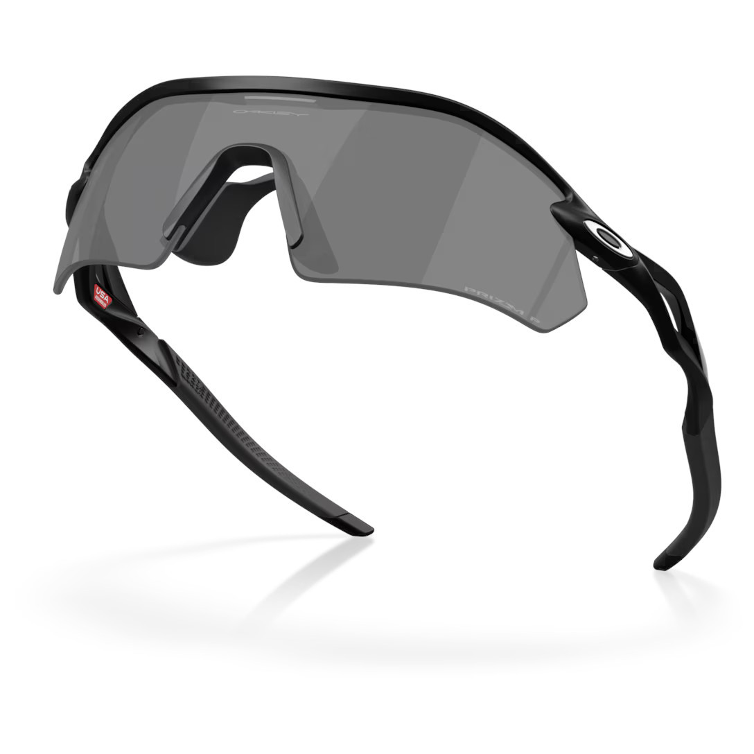 Oakley Radar Plate Matte Black w/Prizm Black Polarized - Bikebug