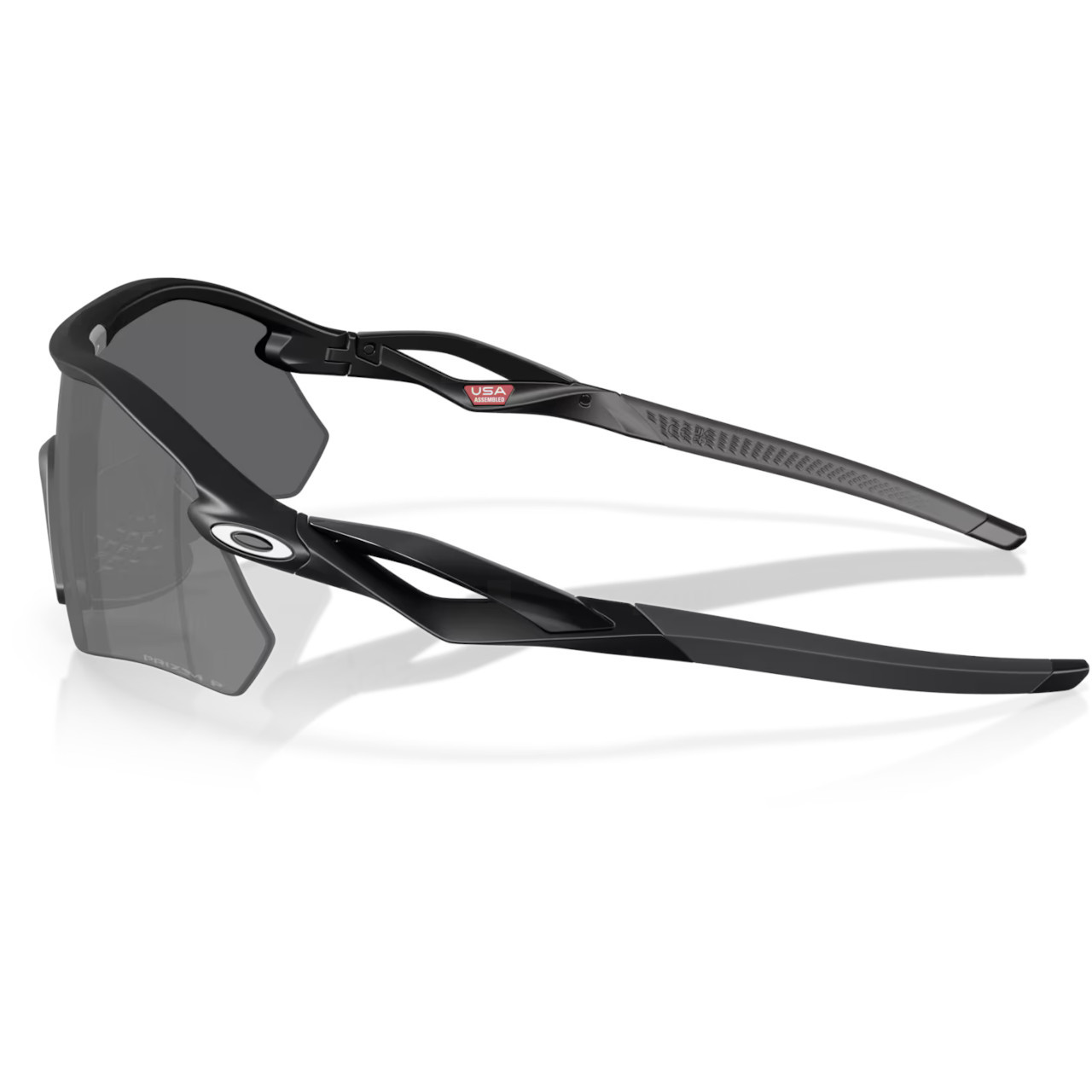 Oakley Radar Plate Matte Black w/Prizm Black Polarized - Bikebug
