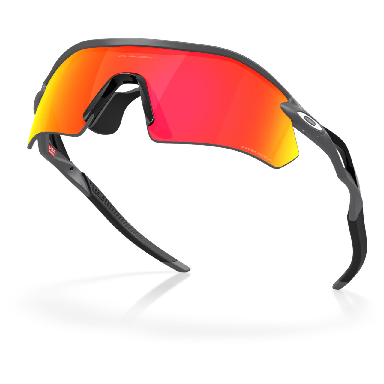 Oakley Radar Plate Matte Carbon w/Prizm Ruby - Bikebug