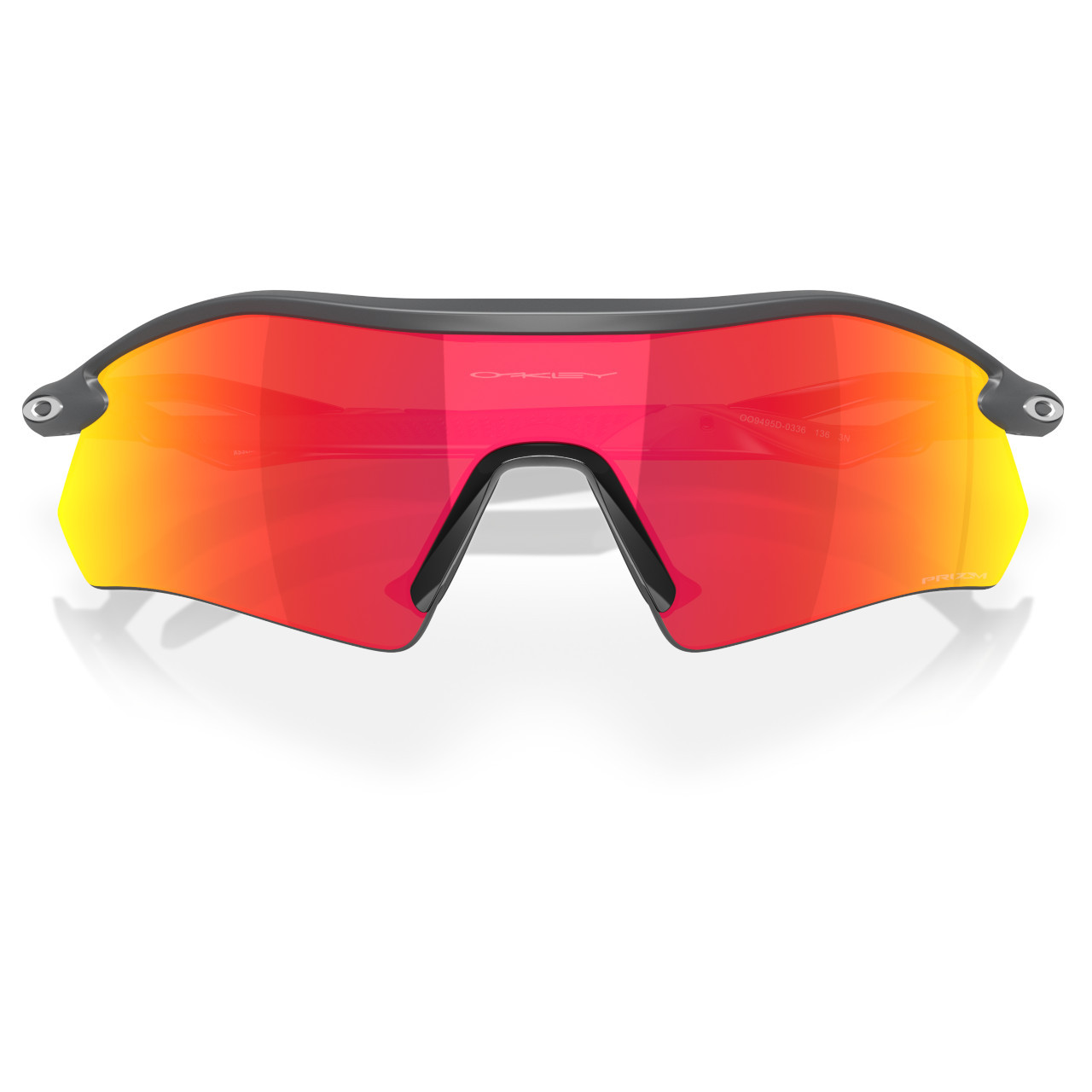 Oakley Radar Plate Matte Carbon w/Prizm Ruby - Bikebug