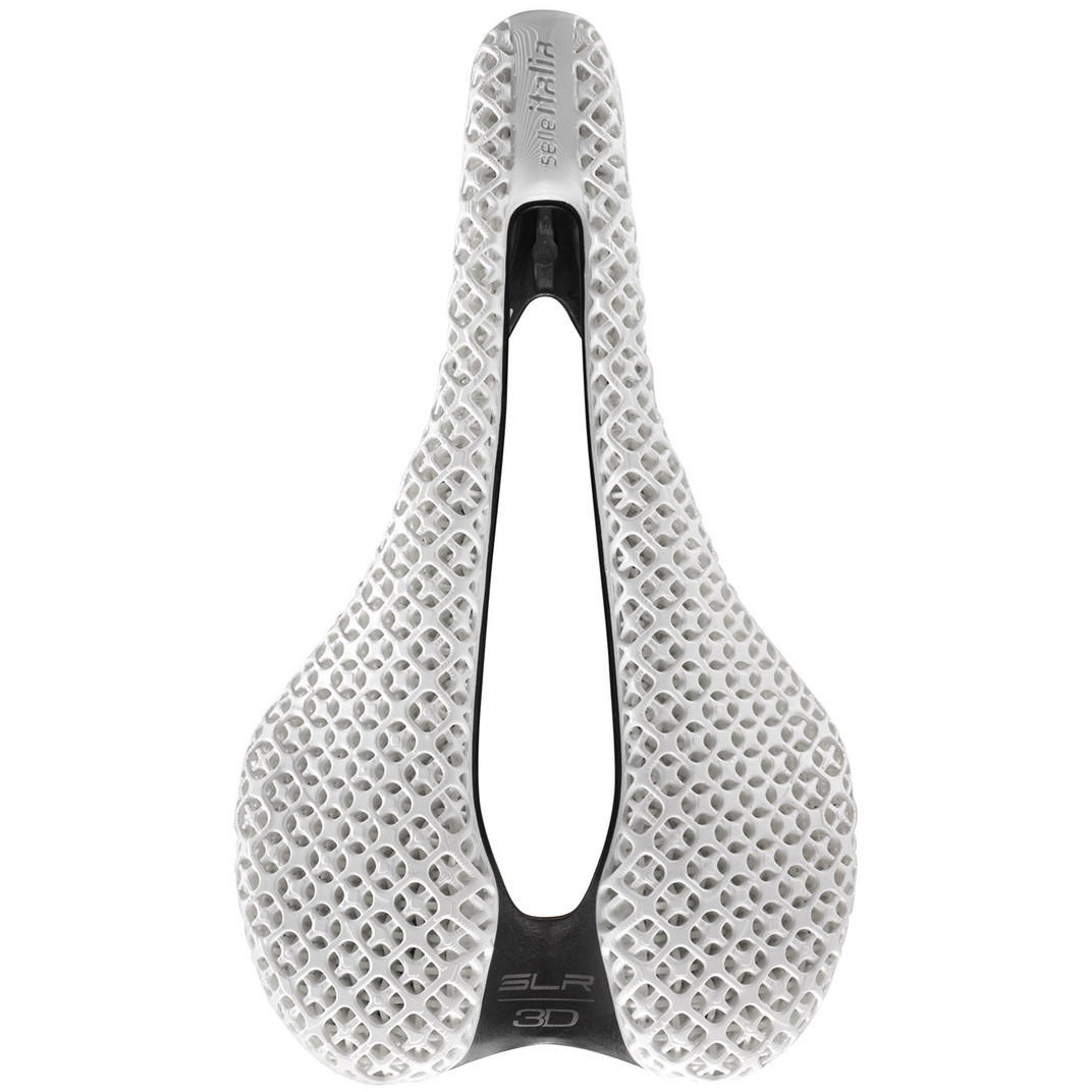 Selle Italia SLR Boost 3D Kit Carbonio Superflow Saddle White