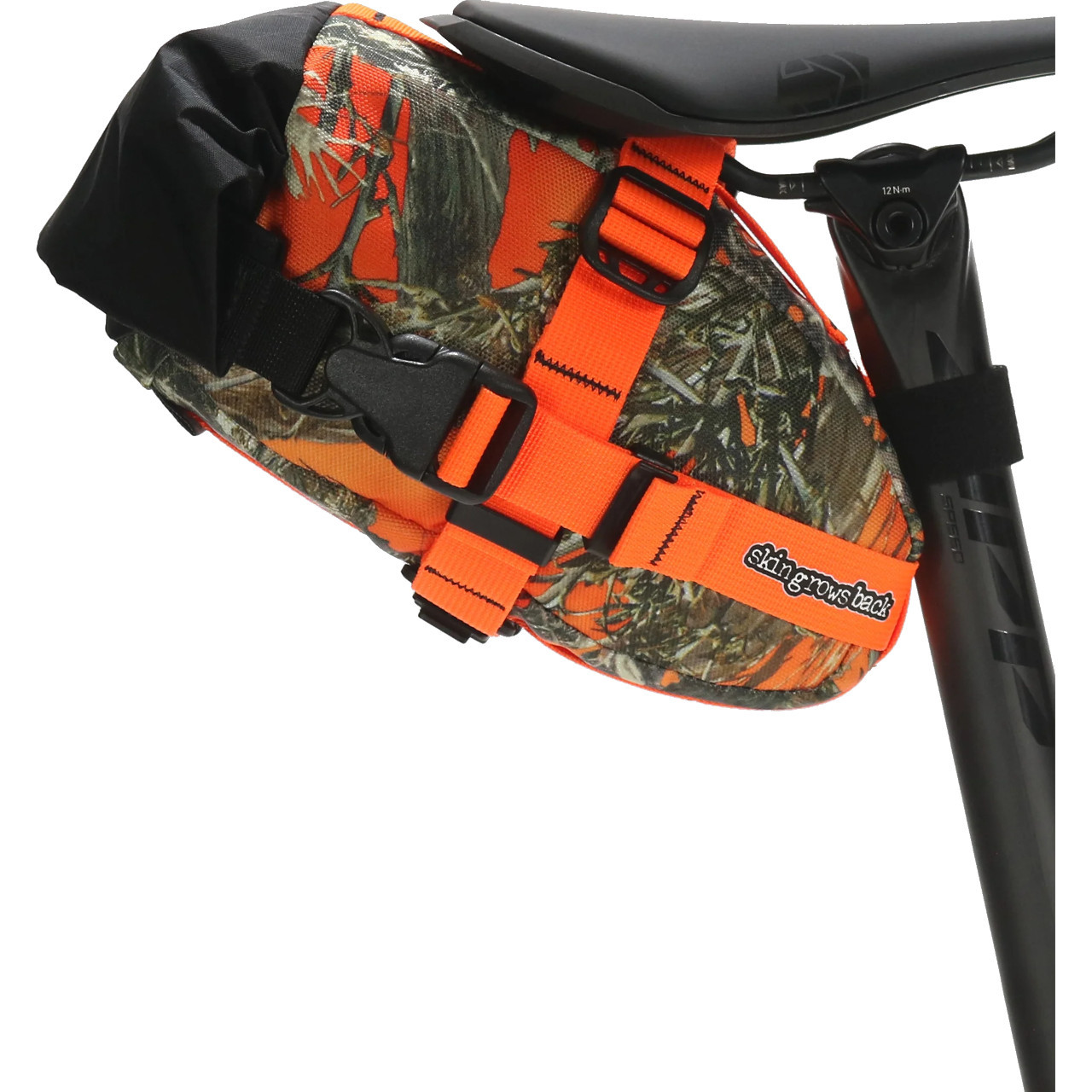 skingrowsback Flash Pak Saddle Bag - Burnt Orange - Bikebug - Bikebug