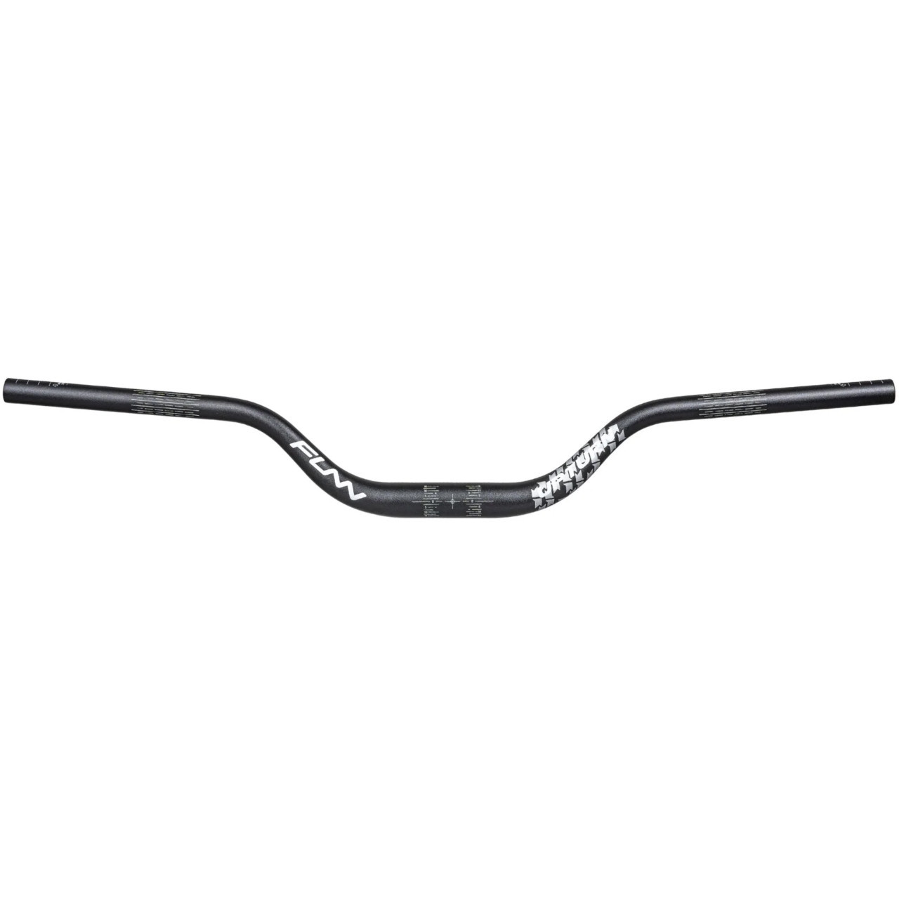 FUNN 35mmステム + Funn 75mmライズバー FUNN Upturn 75mm Rise 35 800mm Handlebar Blast Black - Pushys