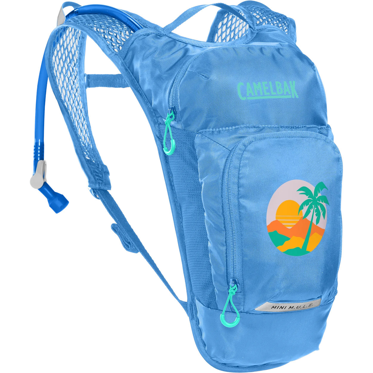 CamelBak Mini M.U.L.E. Blue/Palm - Pushys