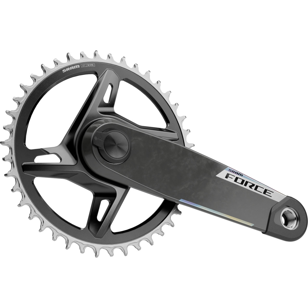 SRAM Force XPLR AXS E1 DUB Wide 1x 42T Power Meter Crankset - Bikebug