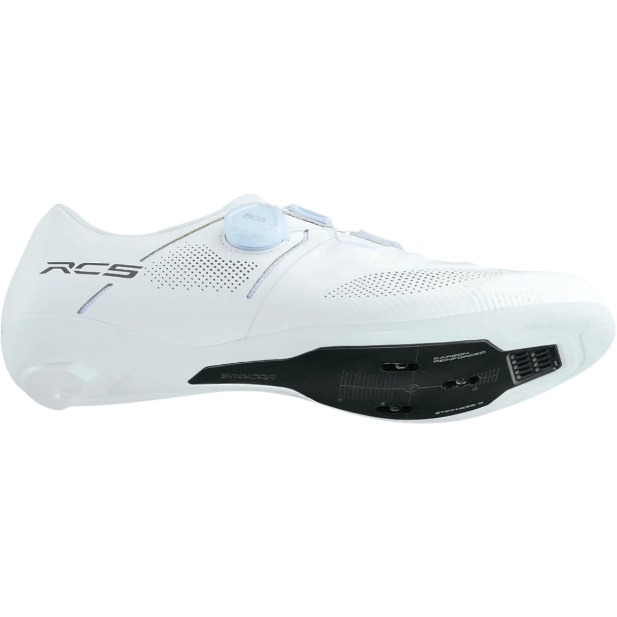 SHIMANO 自転車用シューズ BOAシステム ホワイト　25　26 41 Shimano SH-RC503 Road Shoes White - Bikebug