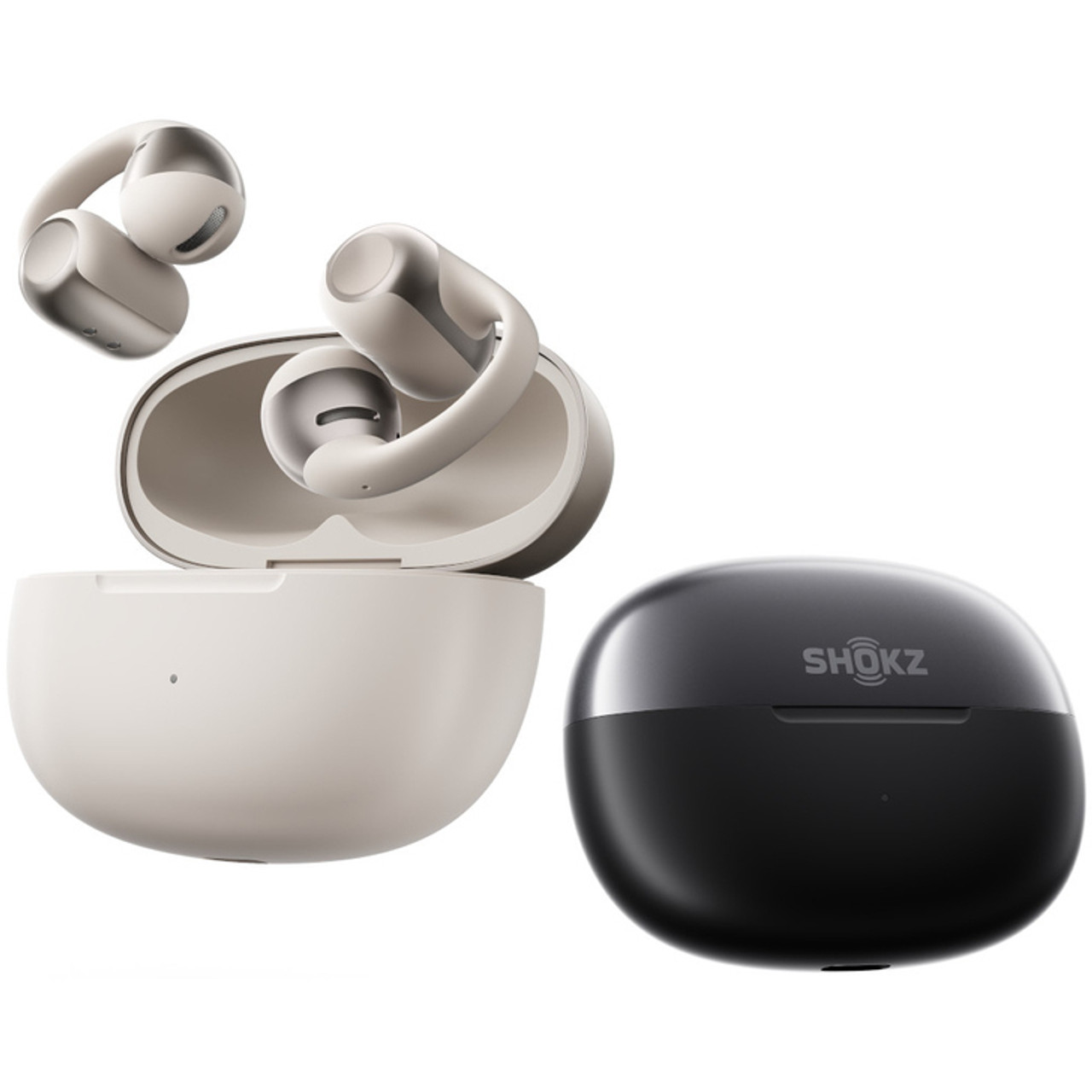 Shokz Opendots One　グレー Amazon.com: SHOKZ OpenDots ONE - Open-Ear Headphones