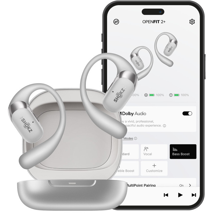 【新品未使用】SHOKZ OPENFIT2 Shokz OpenFit 2 Open-Ear Earbuds | DualBoost Sound for Running