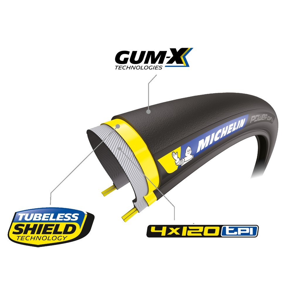 パーツ MICHELIN POWER CUP COMPETITION 700x25C Universal Cycles -- Michelin Power Cup 700c Tire - Width