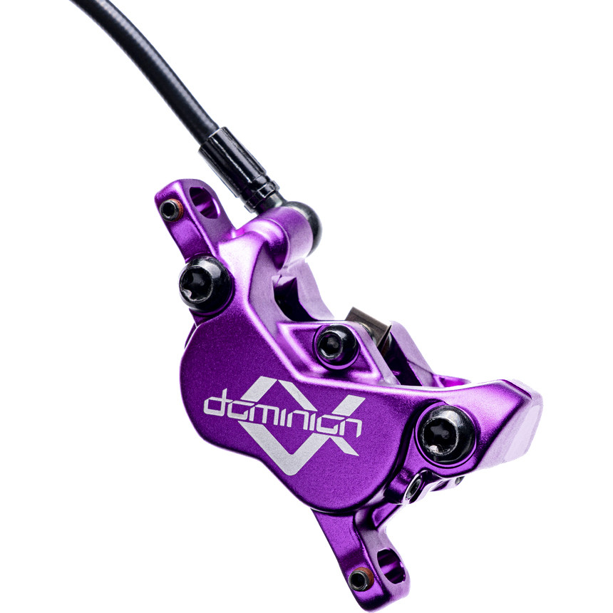 Hayes Dominion A4 Limited Edition Disc Brake Set Black/Purple Pushys