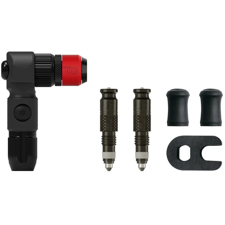 Lezyne ABS Flip-Thread Chuck Valve Adapter