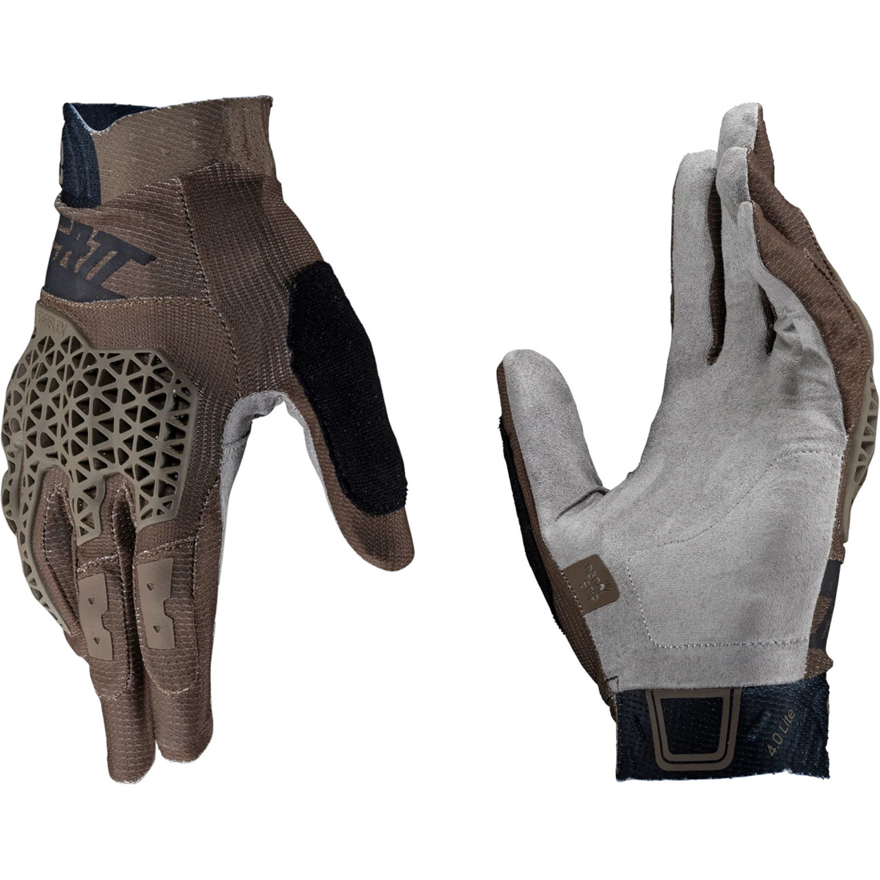 Leatt MTB Glove 4.0 Lite Brass Brown - Pushys