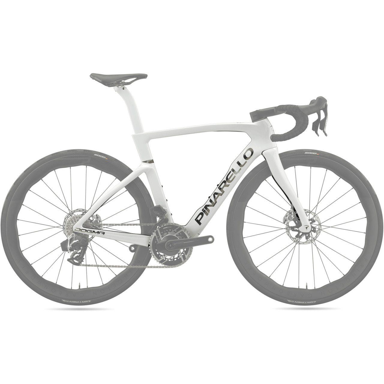 Pinarello Dogma F Frameset Edge Crystal White - Pushys