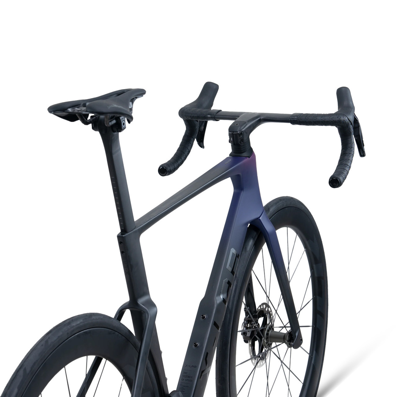 X-LAB AD9 Dura Ace Di2 Hawkeye Road Bike Purple/Black - Bikebug